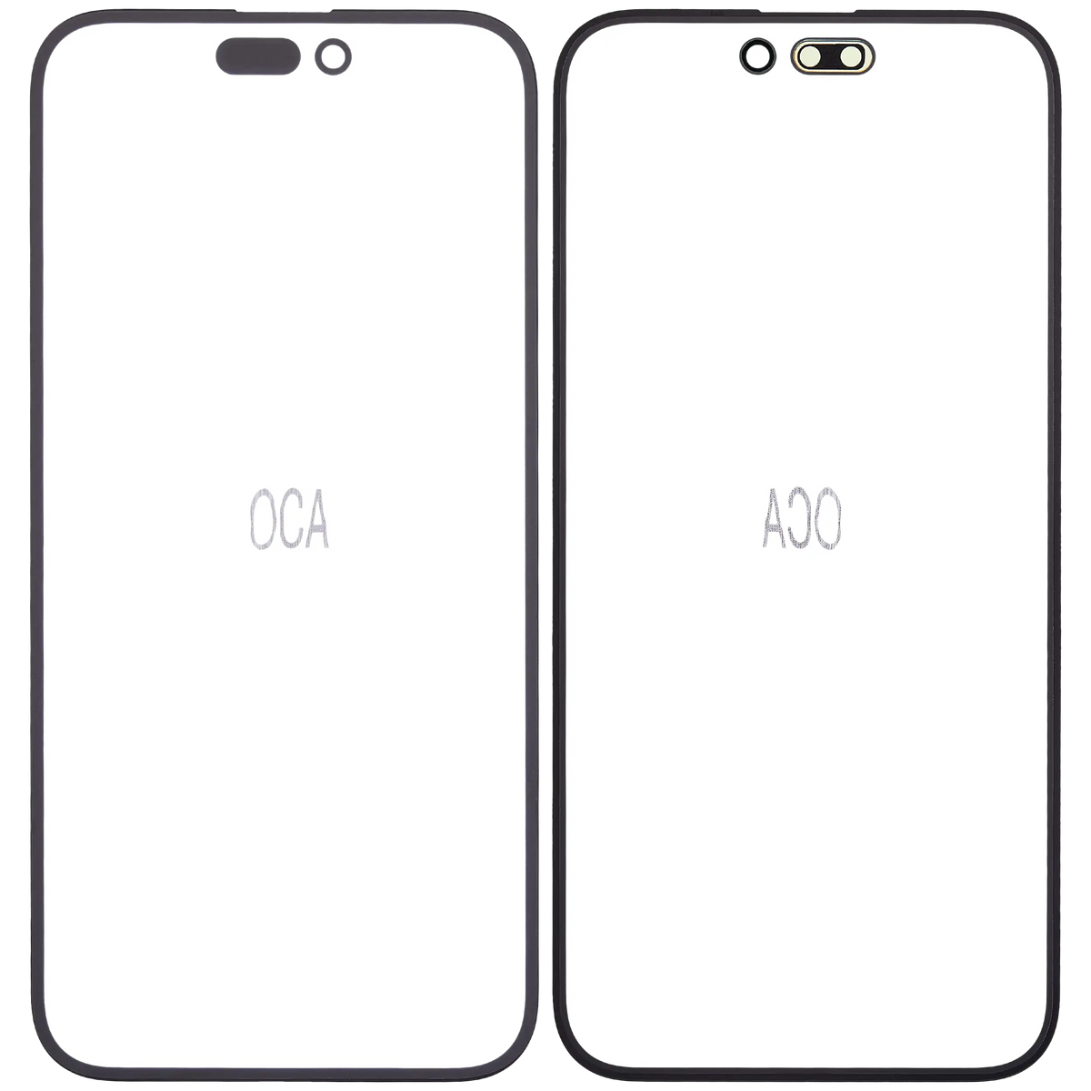 2 in 1 (Glass + OCA Pre-Installed) For iPhone 14 Pro Max (10 Pack)