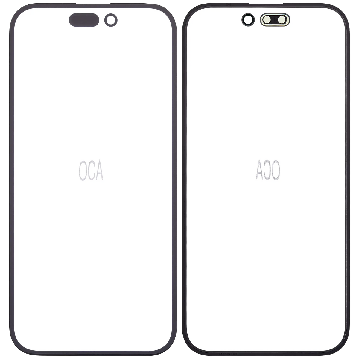 2 in 1 (Glass + OCA Pre-Installed) For iPhone 14 Pro (10 Pack)