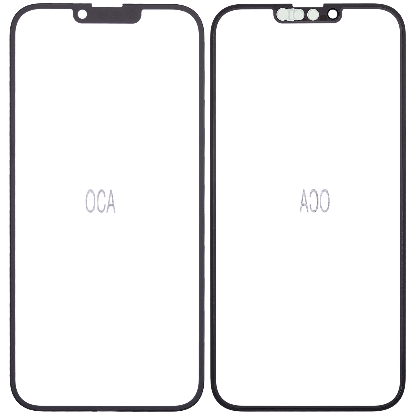 2 in 1 (Glass + OCA Pre-Installed) For iPhone 14 Plus (10 Pack)