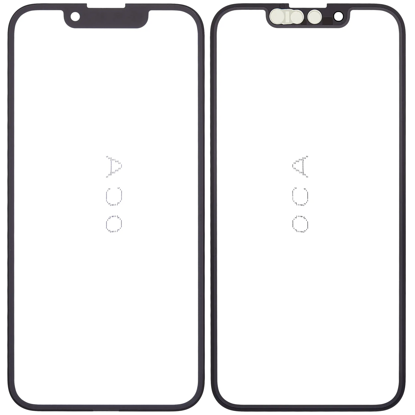 2 in 1 (Glass + OCA Pre-Installed) For iPhone 13 Mini (10 Pack)