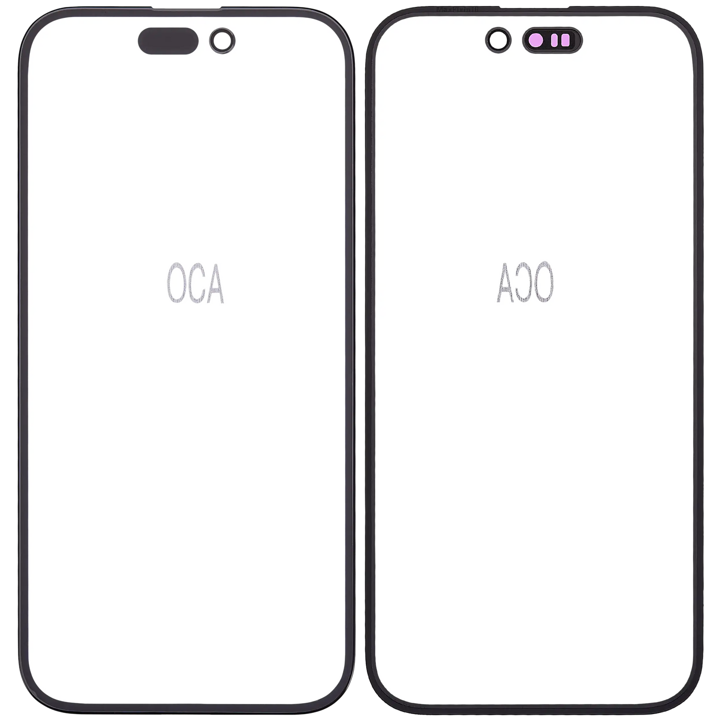 2 in 1 (Glass + OCA Pre-Installed) For iPhone 16 (10 Pack)