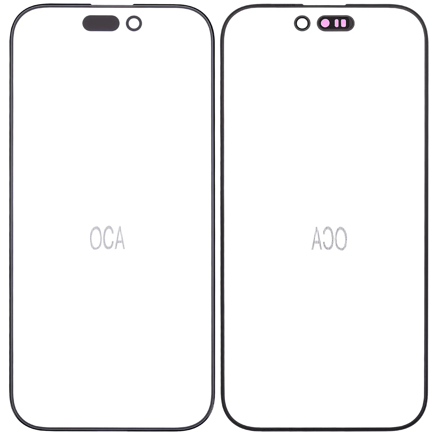 2 in 1 (Glass + OCA Pre-Installed) For iPhone 16 Pro (10 Pack)