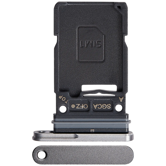Single Sim Card Tray For Samsung Galaxy S25 FE 5G (Gray) (Premium)