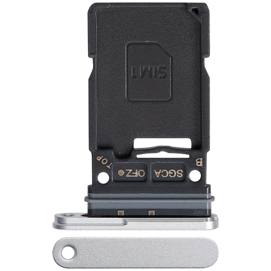 Single Sim Card Tray For Samsung Galaxy S25 FE 5G (White) (Premium)