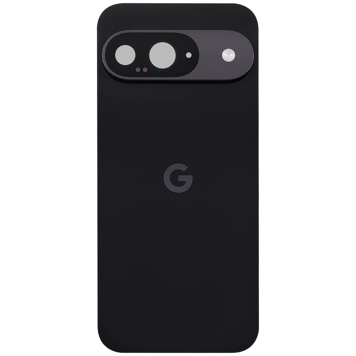 Back Cover Glass With Camera Lens For Google Pixel 9 (Used OEM Pull: Grade A) (Obsidian) - repair component alternate view