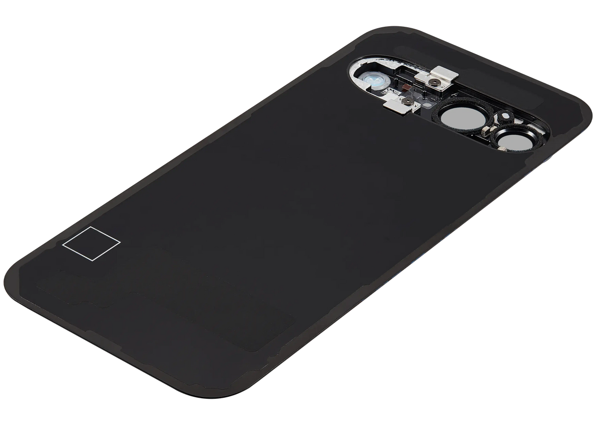 Back Cover Glass With Camera Lens For Google Pixel 9 (Used OEM Pull: Grade A) (Obsidian) - replacement part additional angle