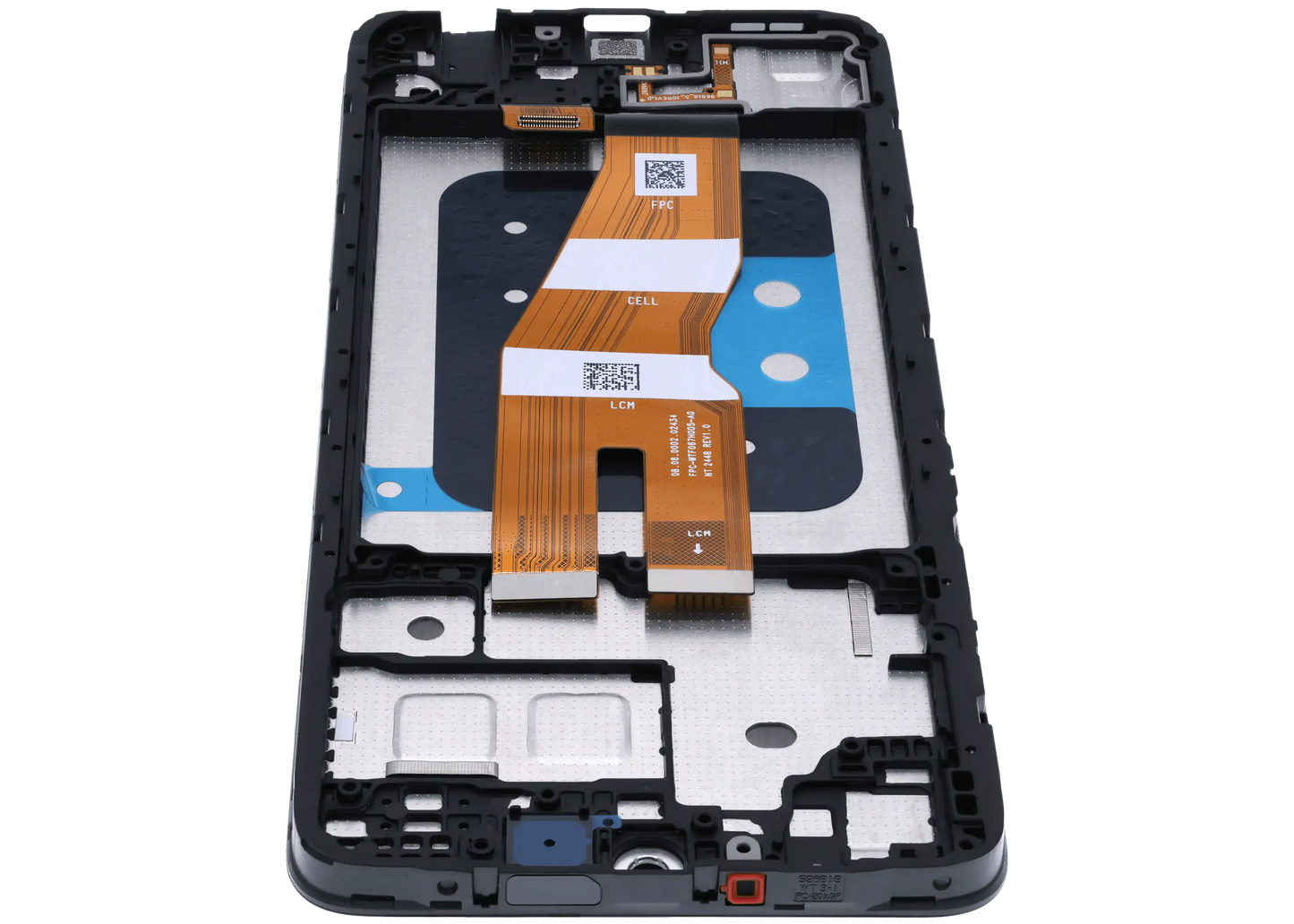OLED Assembly With Frame Compatible For Samsung Galaxy A05 (A055 / 2023) (Service Pack) (Black) replacement part product image 6 - SKU 107082052348
