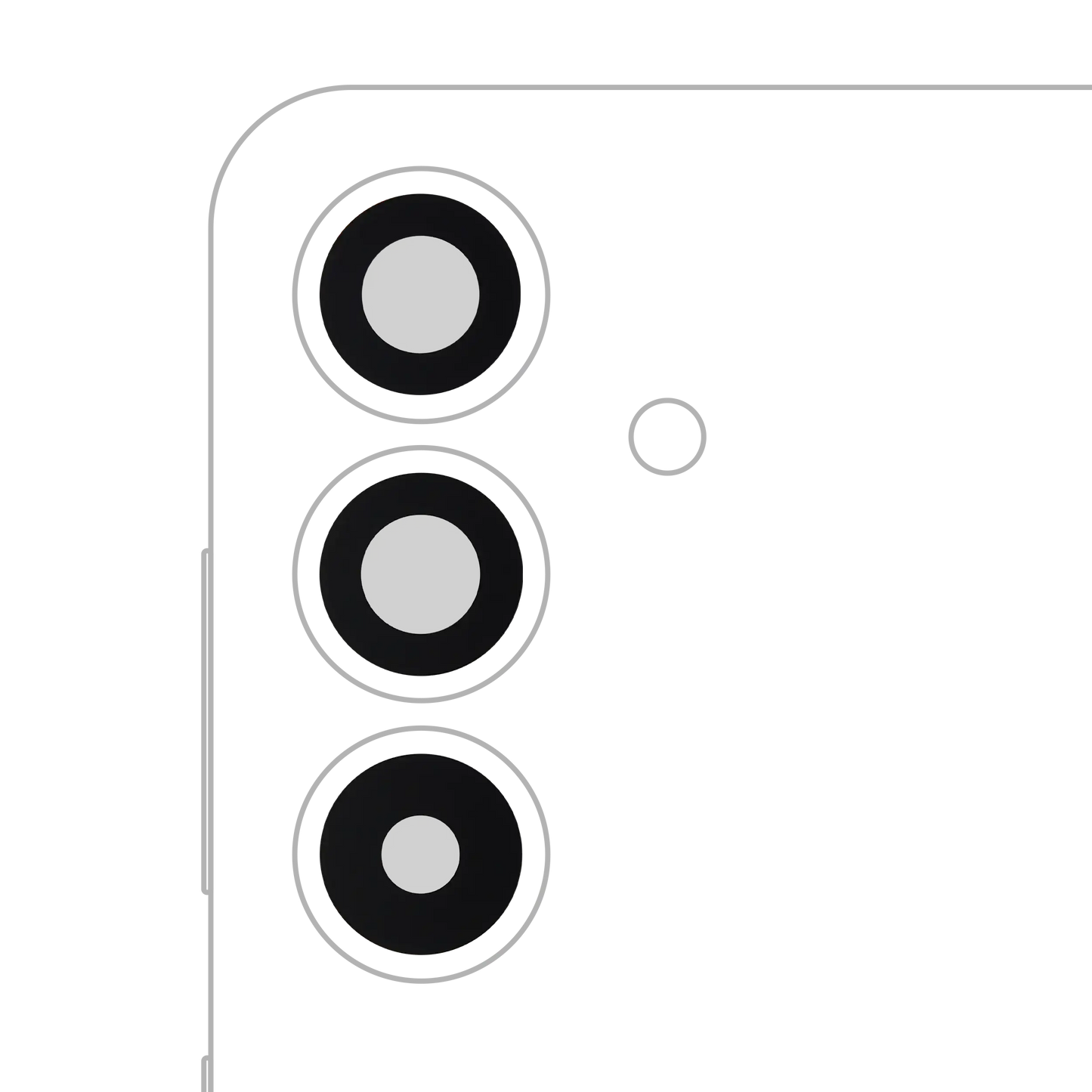 Back Camera Lens (Glass Only) With Adhesive For Samsung Galaxy S25 FE 5G (Premium)