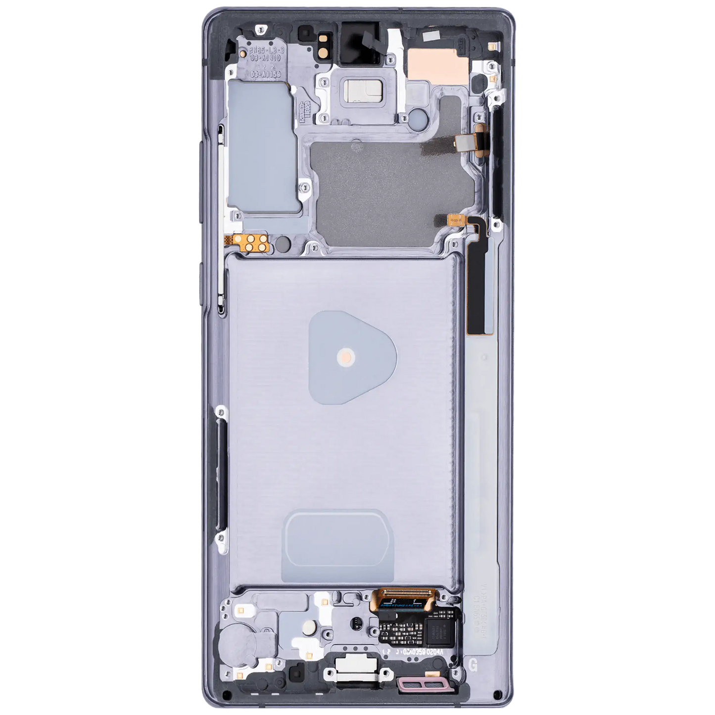 OLED Assembly With Frame For Samsung Galaxy Note 20 5G (Aftermarket Plus) (Mystic Gray)
