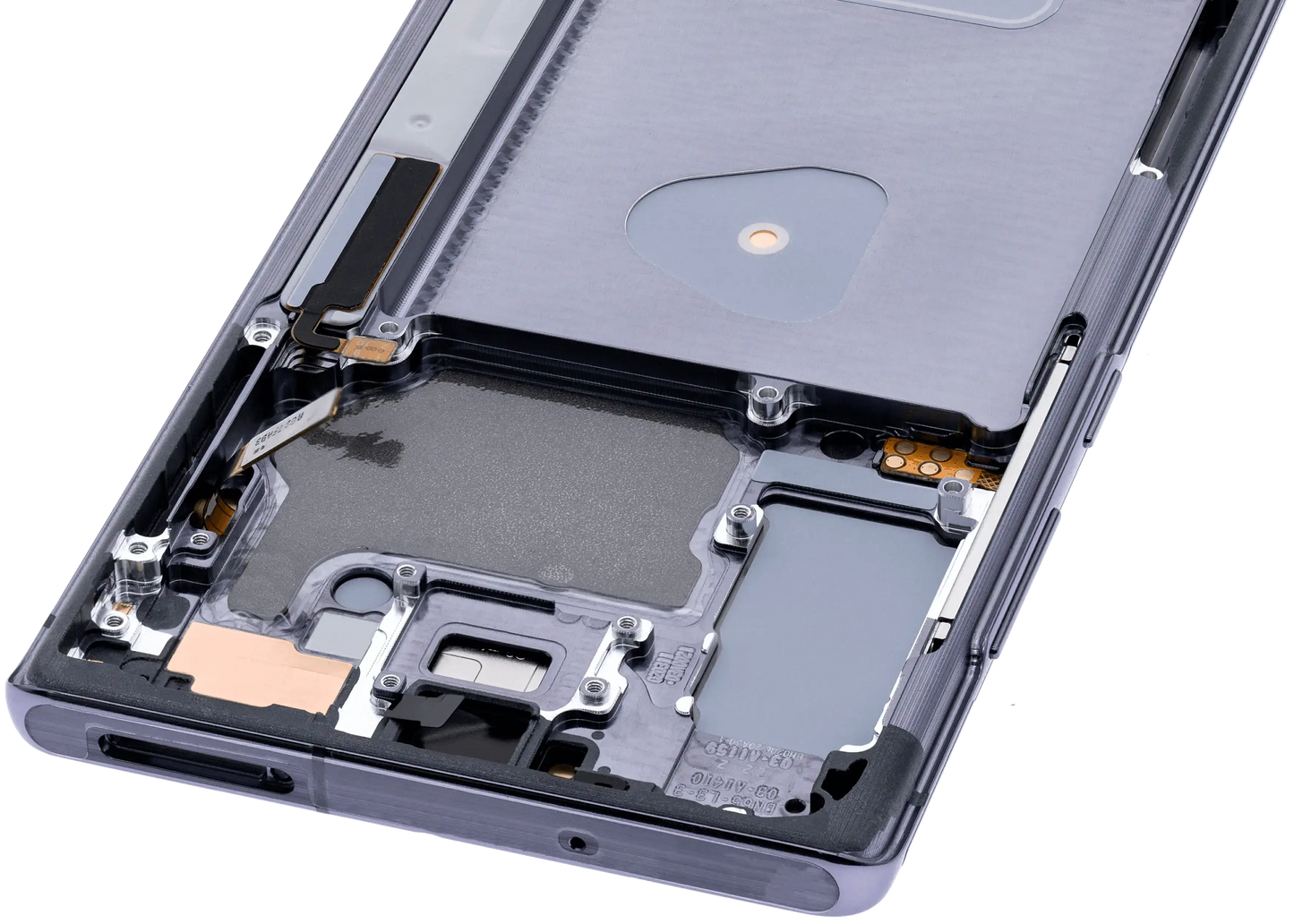 OLED Assembly With Frame For Samsung Galaxy Note 20 5G (Aftermarket Plus) (Mystic Gray)