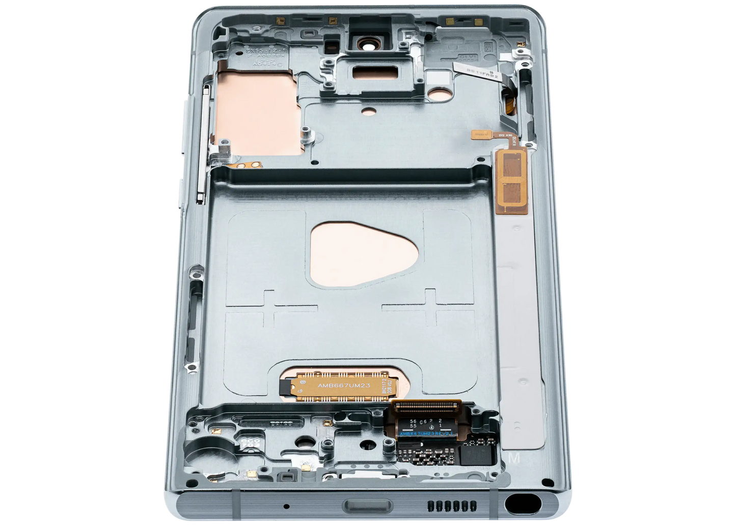 OLED Assembly With Frame For Samsung Galaxy Note 20 5G (Aftermarket Plus) (Mystic Green)