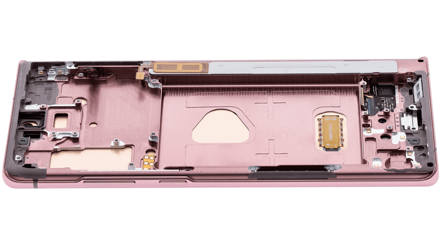 OLED Assembly With Frame For Samsung Galaxy Note 20 5G (Aftermarket Plus) (Mystic Bronze)