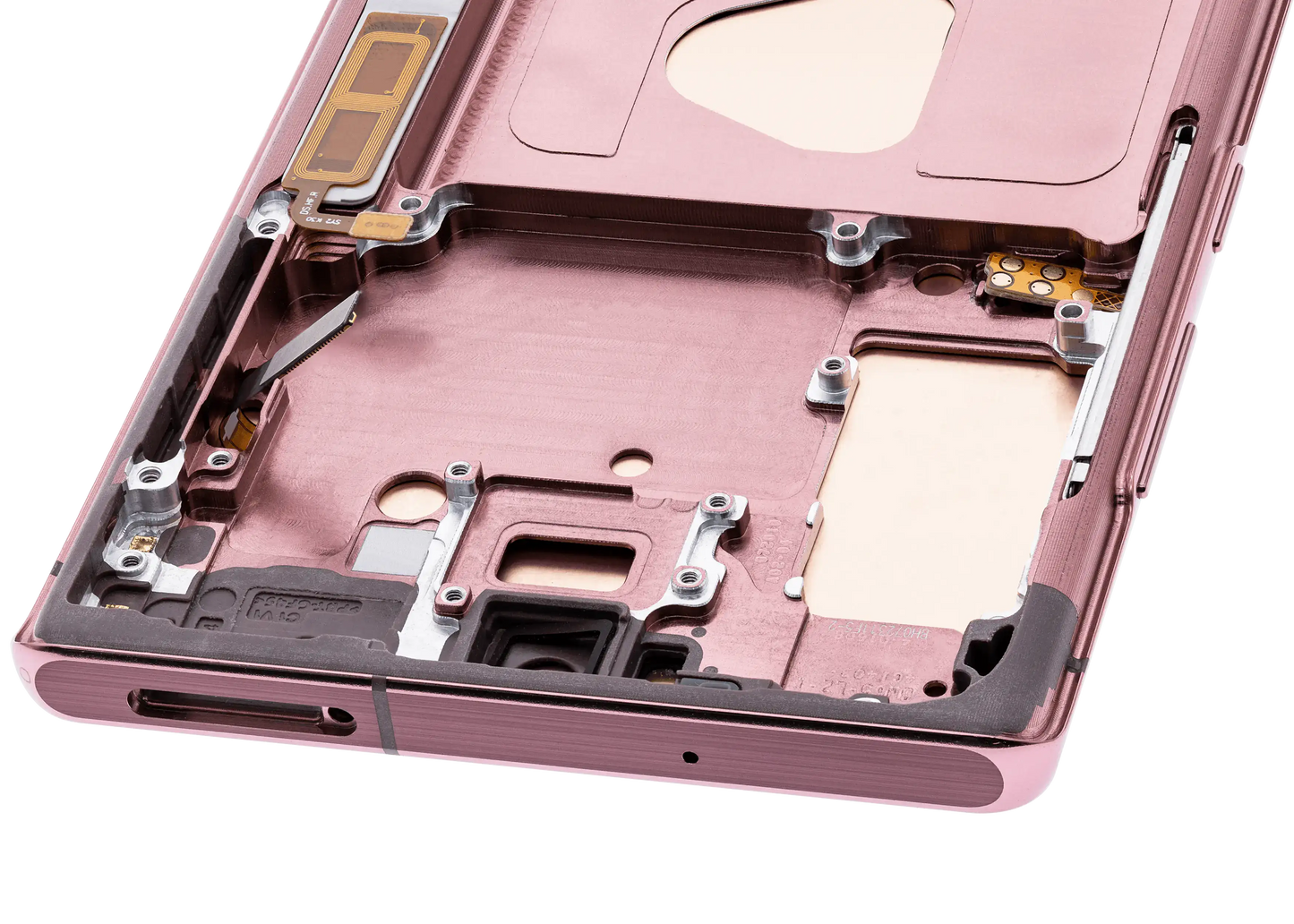 OLED Assembly With Frame For Samsung Galaxy Note 20 5G (Aftermarket Plus) (Mystic Bronze)