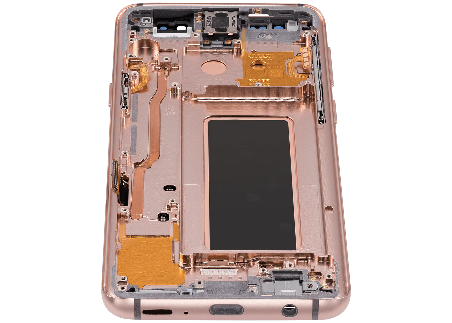 OLED Assembly With Frame For Samsung Galaxy S9 (Aftermarket Plus) (Sunrise Gold)
