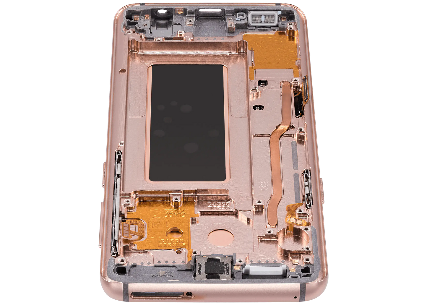 OLED Assembly With Frame For Samsung Galaxy S9 (Aftermarket Plus) (Sunrise Gold)