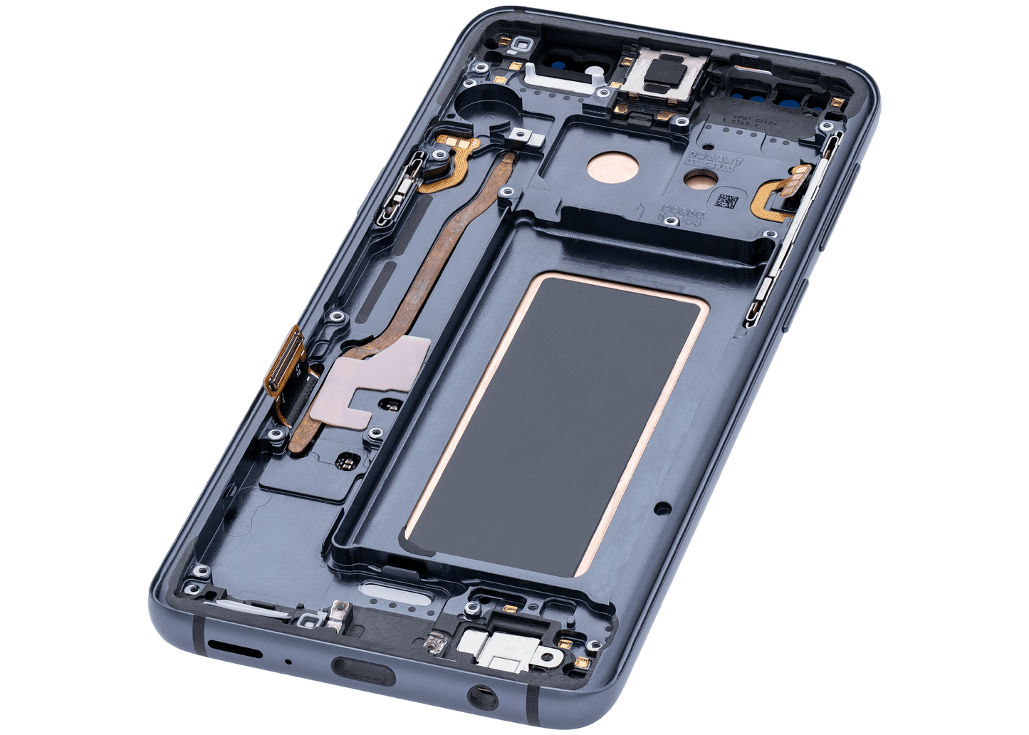 OLED Assembly With Frame For Samsung Galaxy S9 (Aftermarket Plus) (Titanium Gray)