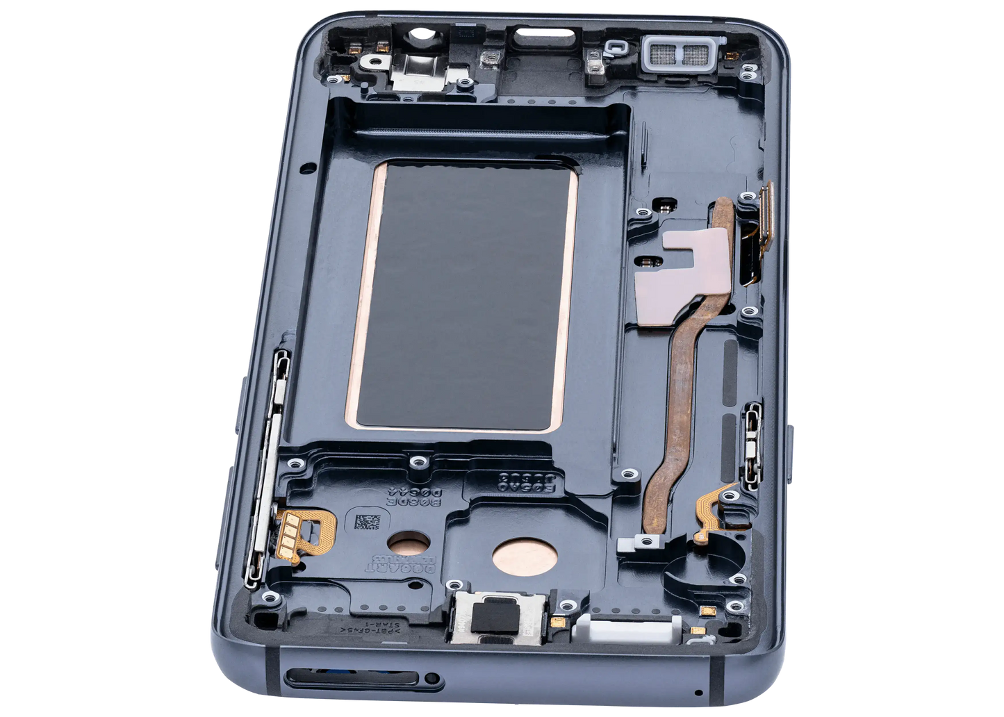 OLED Assembly With Frame For Samsung Galaxy S9 (Aftermarket Plus) (Titanium Gray)