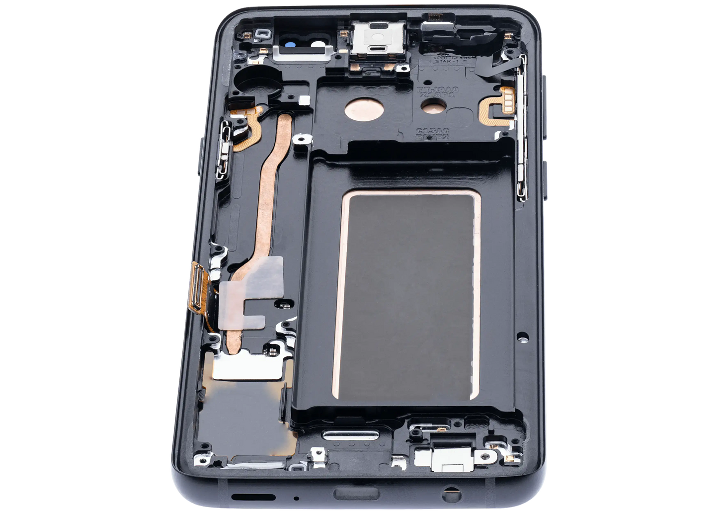 OLED Assembly With Frame For Samsung Galaxy S9 (Aftermarket Plus) (Midnight Black)