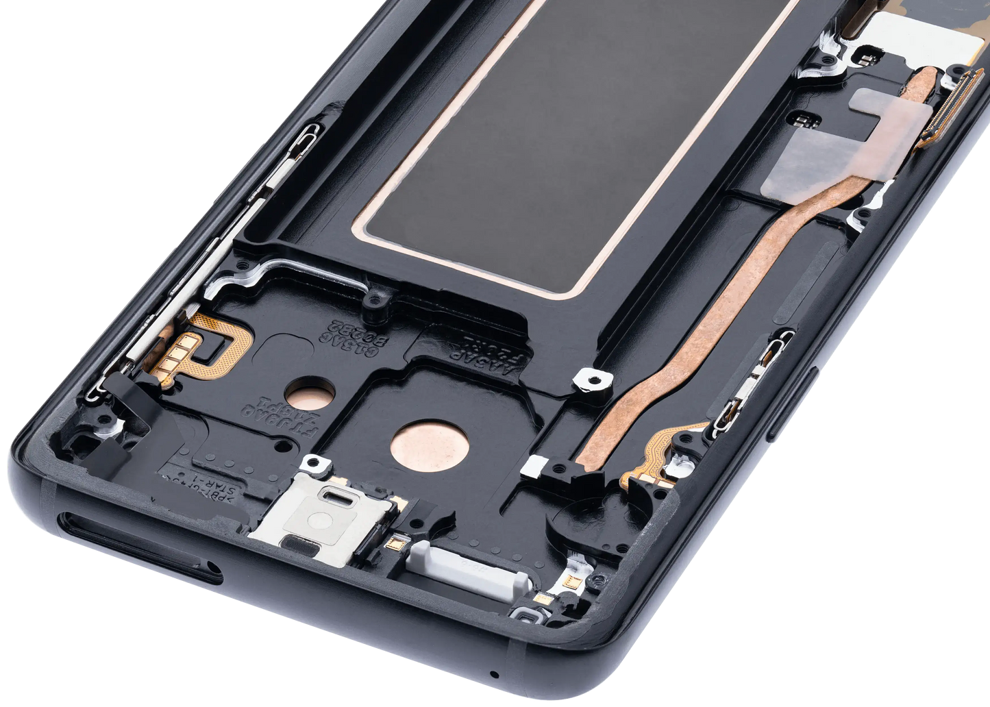 OLED Assembly With Frame For Samsung Galaxy S9 (Aftermarket Plus) (Midnight Black)
