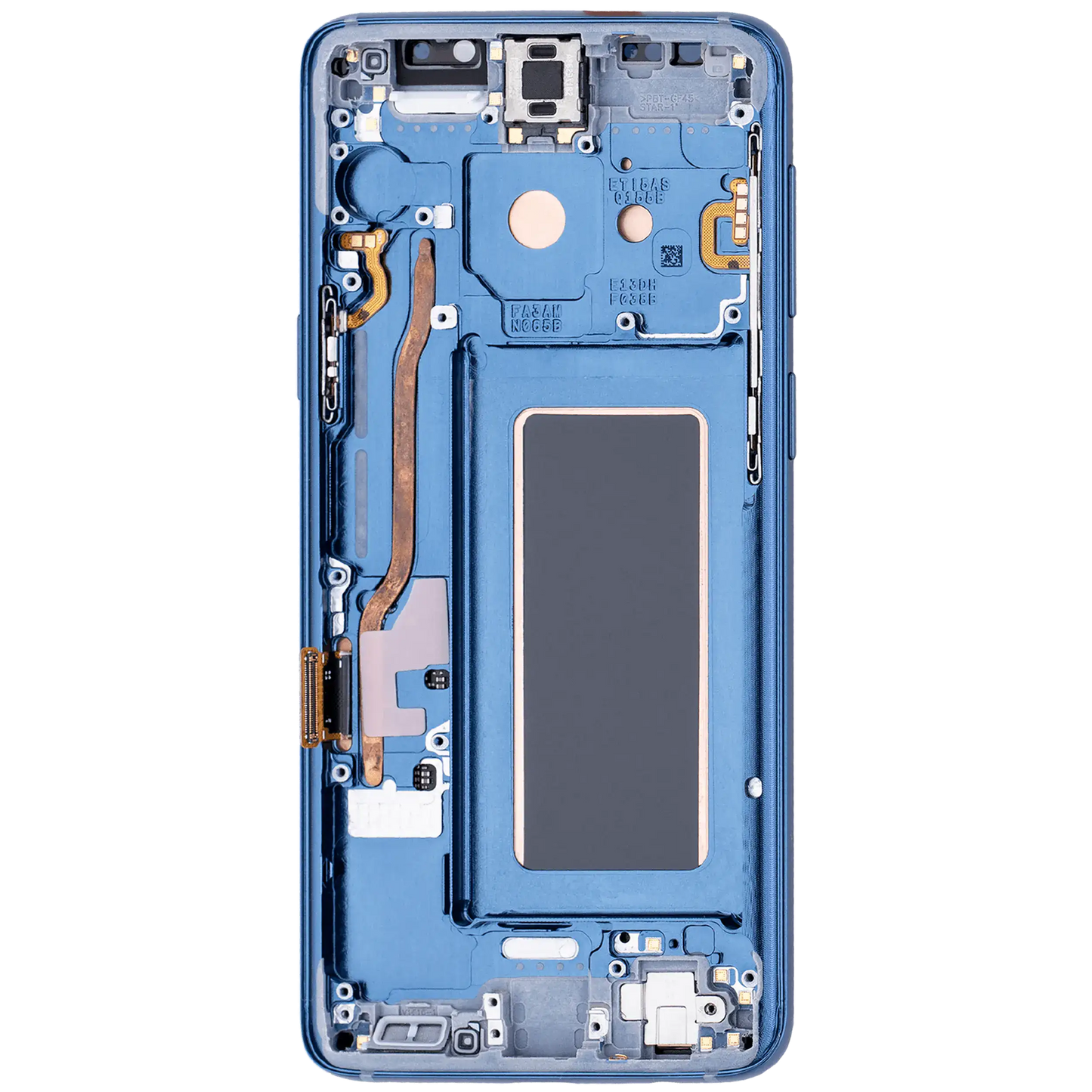OLED Assembly With Frame For Samsung Galaxy S9 (Aftermarket Plus) (Coral Blue)