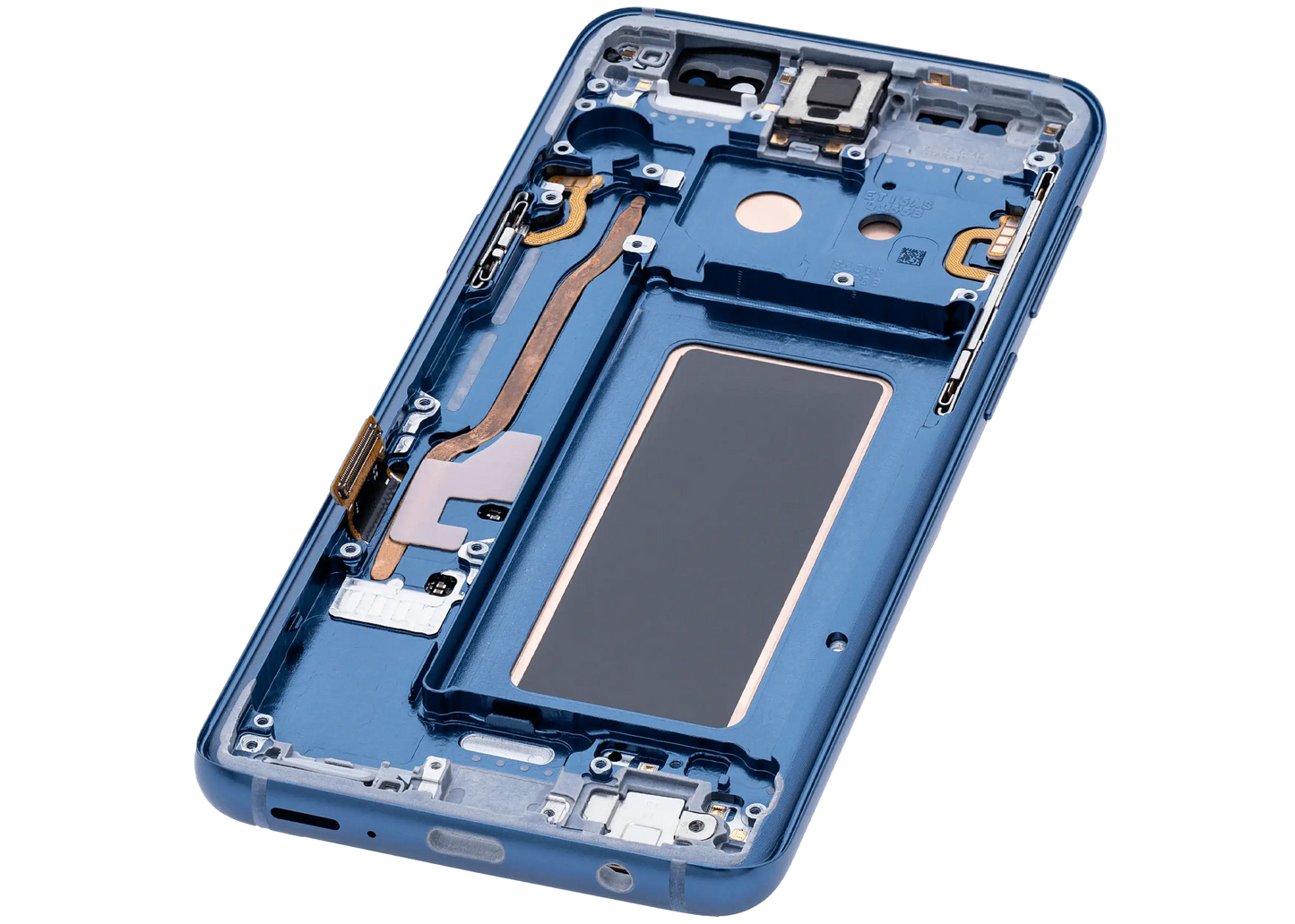 OLED Assembly With Frame For Samsung Galaxy S9 (Aftermarket Plus) (Coral Blue)