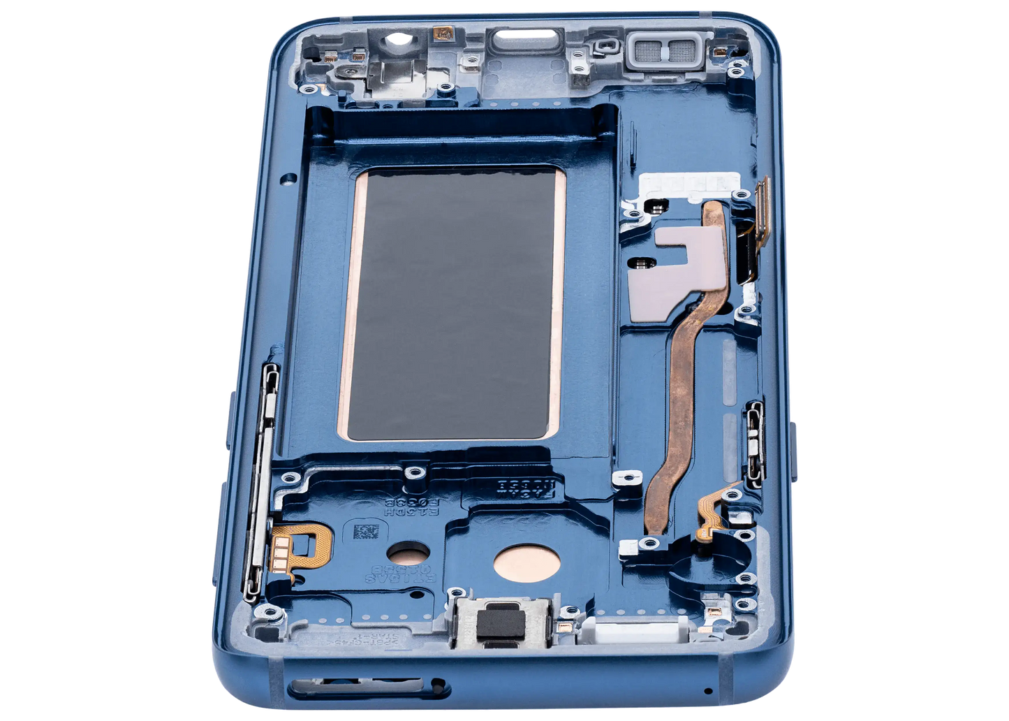 OLED Assembly With Frame For Samsung Galaxy S9 (Aftermarket Plus) (Coral Blue)