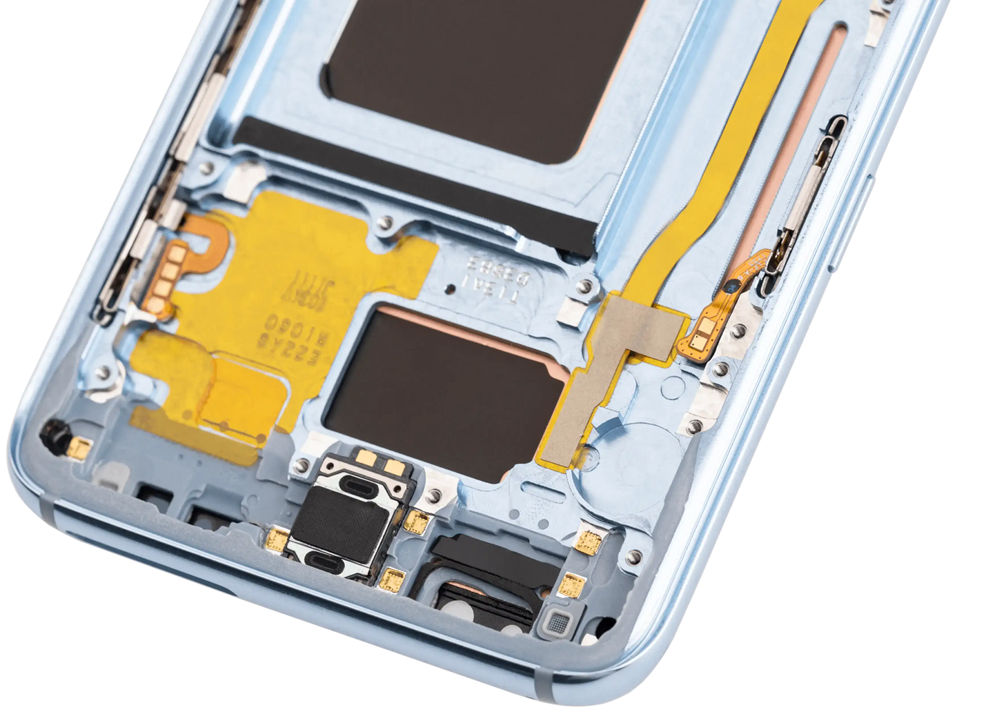 OLED Assembly With Frame For Samsung Galaxy S8 (Aftermarket Plus) (Coral Blue)