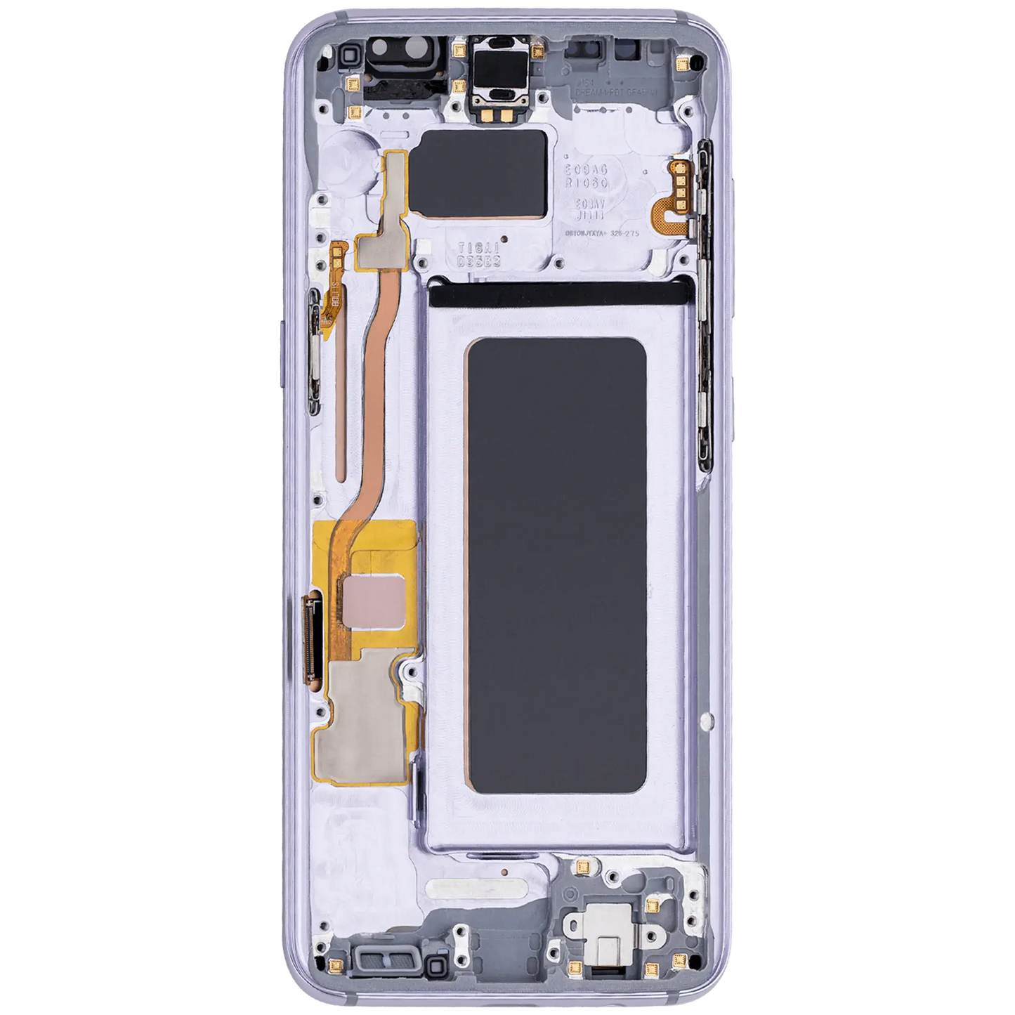 OLED Assembly With Frame For Samsung Galaxy S8 (Aftermarket Plus) (Orchid Gray)