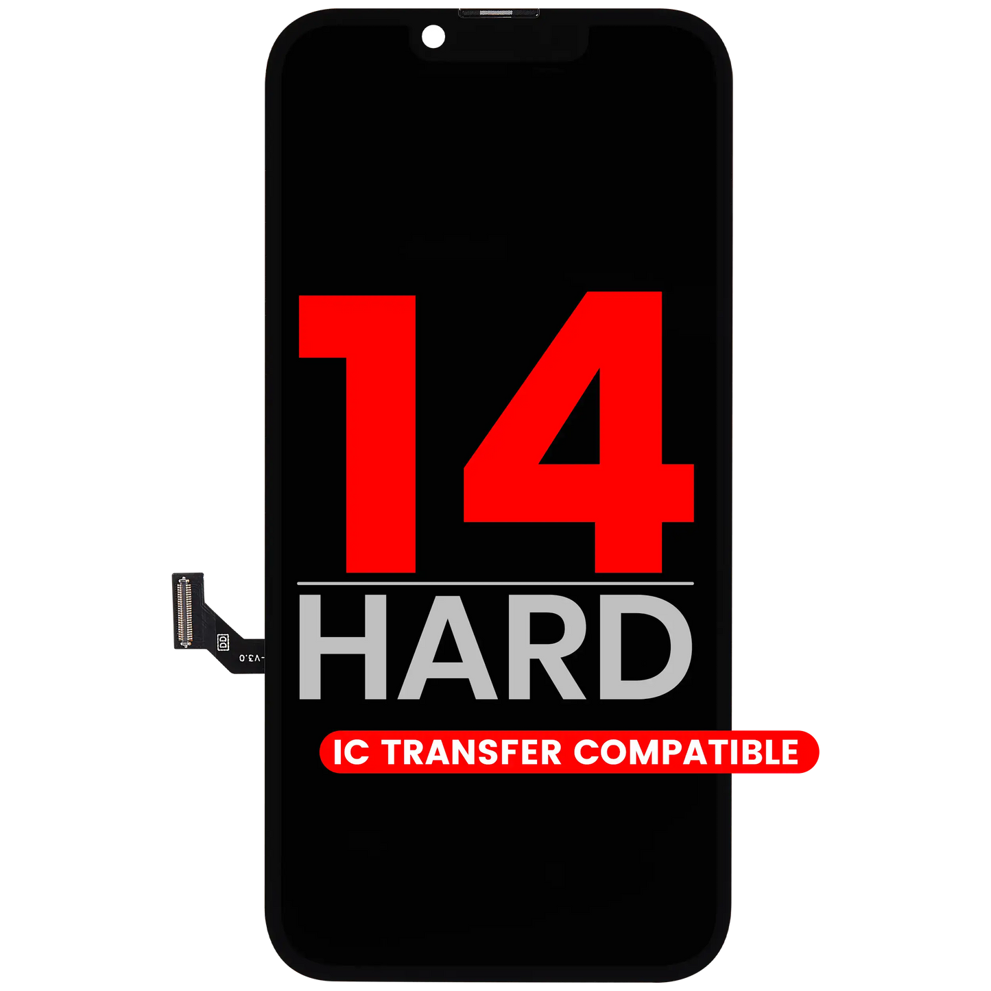 OLED Assembly For iPhone 14 (Aftermarket Plus: Hard)
