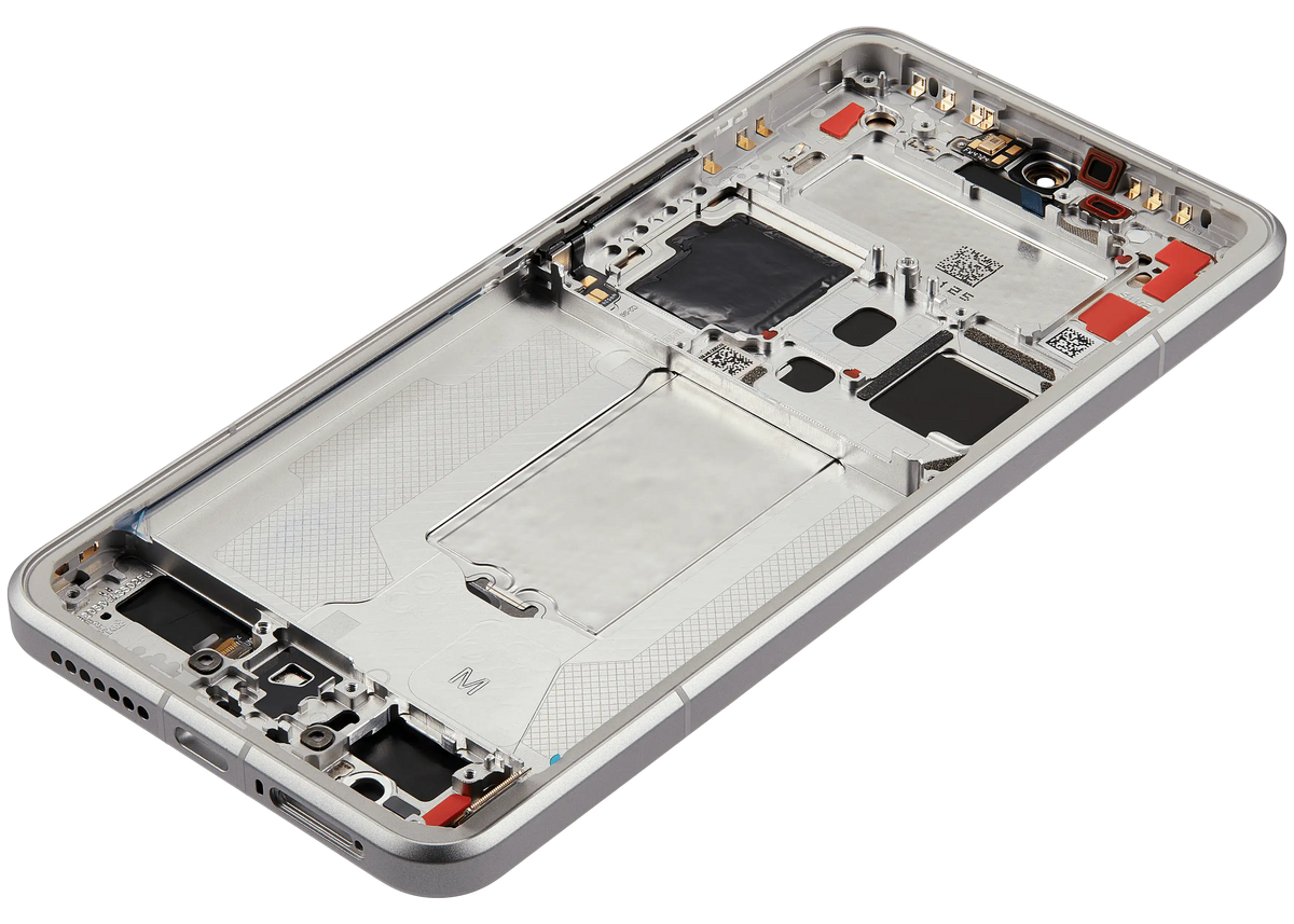 OLED Assembly With Frame For Xiaomi 15 Ultra (Refurbished) (White) – repair component detail view – OLED Display Replacement for phone repair
