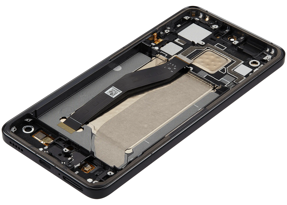 OLED Assembly With Frame For Xiaomi 14T Pro / Redmi K70 Ultra (Refurbished) (Titan Black) – repair component detail view – OLED Display Replacement for phone repair