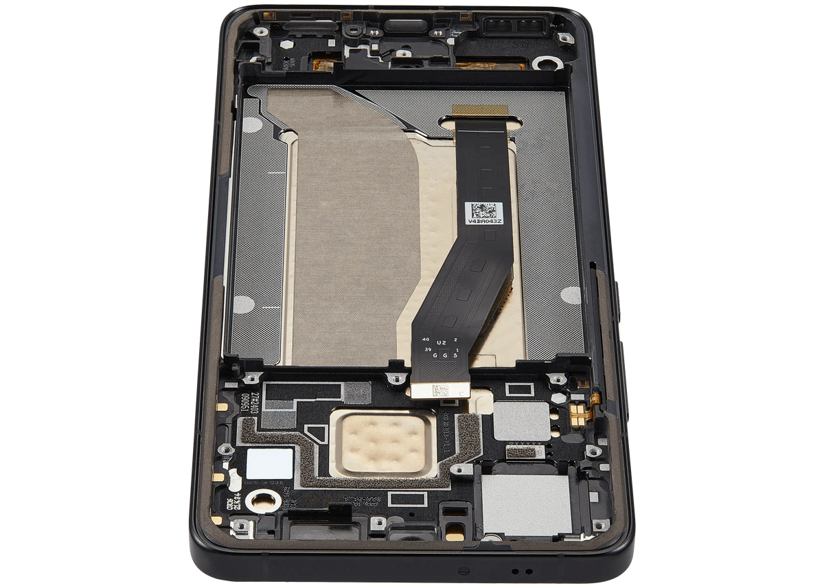 OLED Assembly With Frame For Xiaomi 14T Pro / Redmi K70 Ultra (Refurbished) (Titan Black) – device repair component close-up – OLED Display Replacement for phone repair