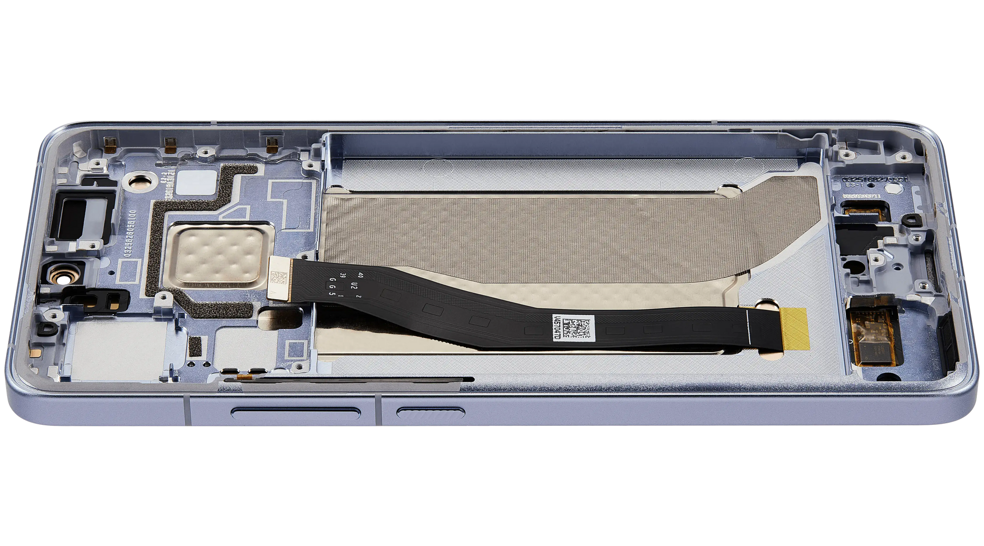OLED Assembly With Frame For Xiaomi 14T Pro / Redmi K70 Ultra (Refurbished) (Titan Blue) – phone repair part product angle – OLED Display Replacement for phone repair
