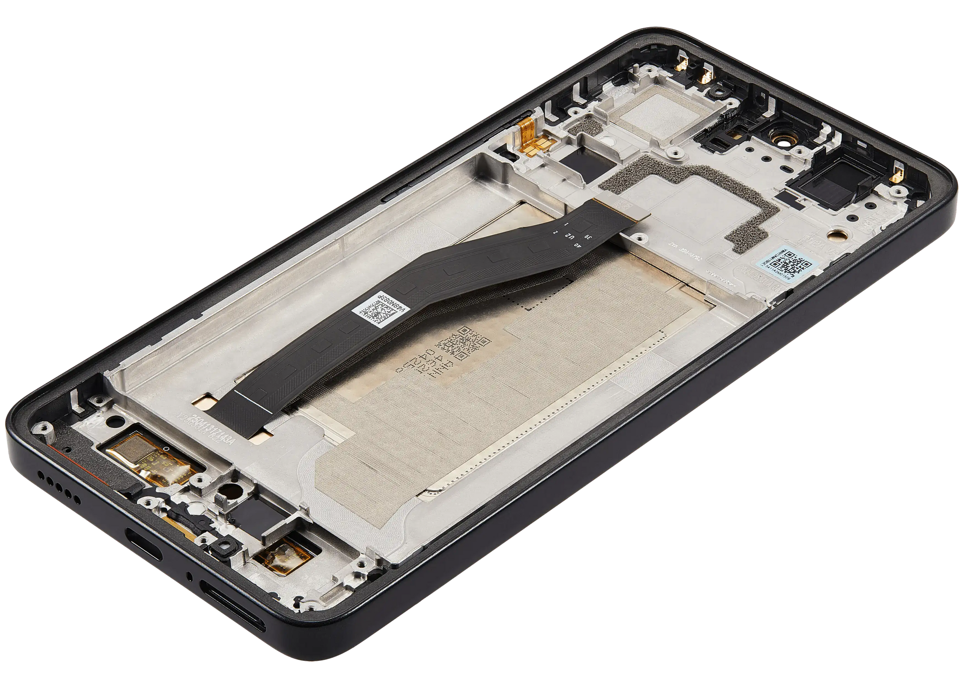 OLED Assembly With Frame For Xiaomi 14T (Refurbished) (Titan Black) – repair component detail view – OLED Display Replacement for phone repair