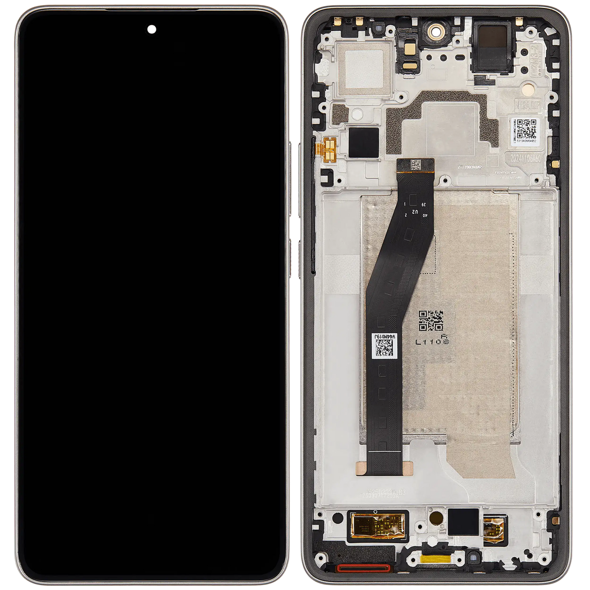 OLED Assembly With Frame For Xiaomi 14T (Refurbished) (Titan Gray) – repair part compatibility view – OLED Display Replacement for phone repair