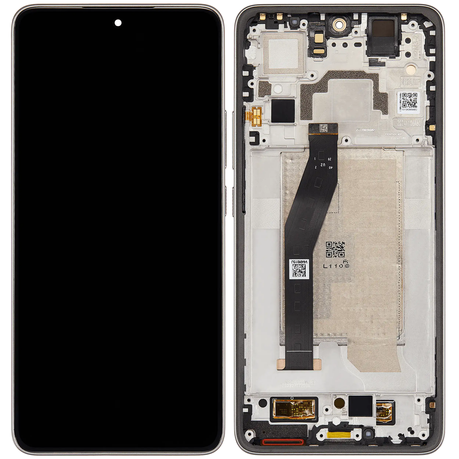OLED Assembly With Frame For Xiaomi 14T (Refurbished) (Titan Gray) – repair part compatibility view – OLED Display Replacement for phone repair