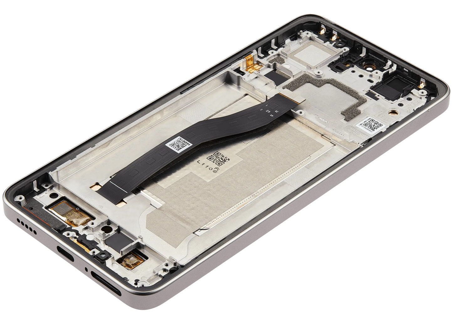 OLED Assembly With Frame For Xiaomi 14T (Refurbished) (Titan Gray) – repair component detail view – OLED Display Replacement for phone repair