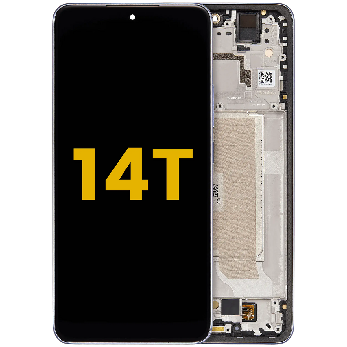 OLED Assembly With Frame For Xiaomi 14T (Refurbished) (Titan Blue) – replacement part product view – OLED Display Replacement for phone repair