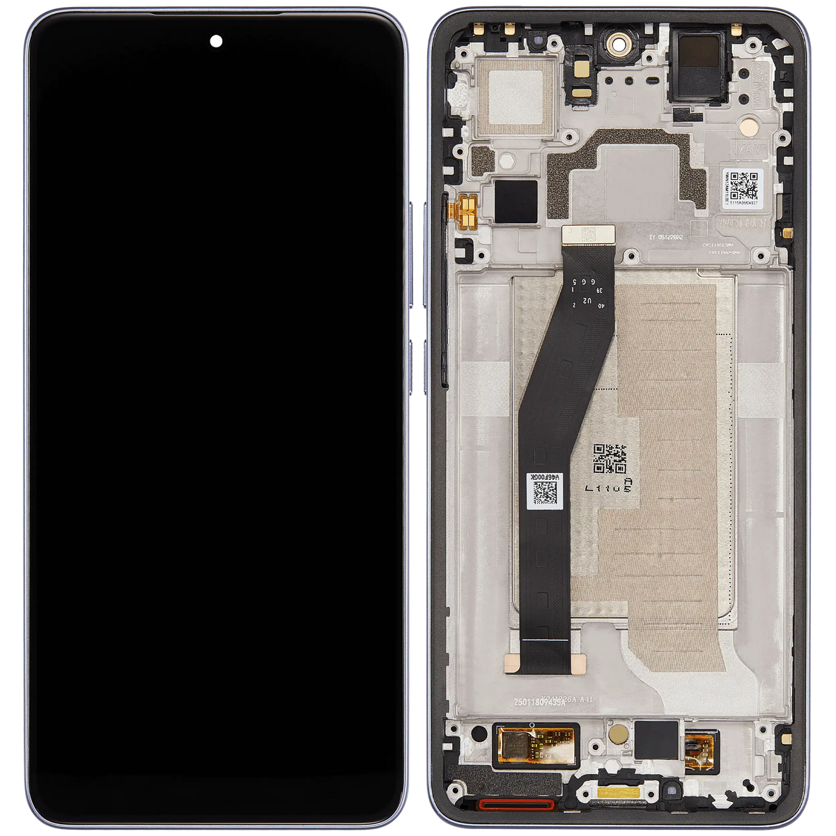 OLED Assembly With Frame For Xiaomi 14T (Refurbished) (Titan Blue) – repair part compatibility view – OLED Display Replacement for phone repair