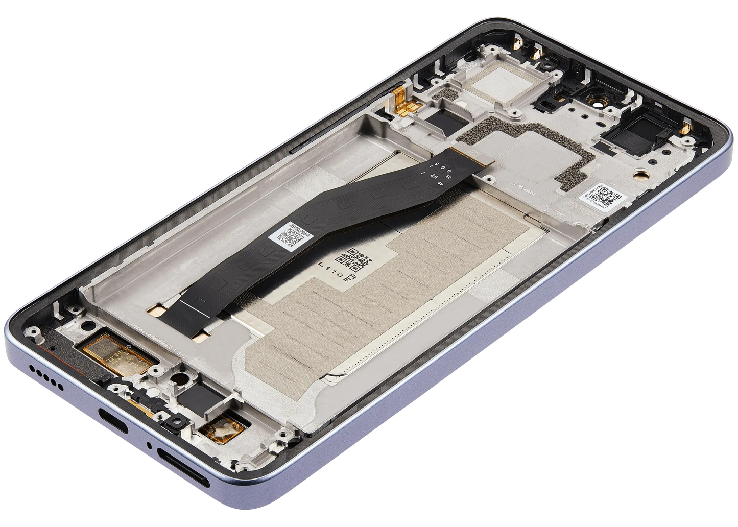 OLED Assembly With Frame For Xiaomi 14T (Refurbished) (Titan Blue) – repair component detail view – OLED Display Replacement for phone repair