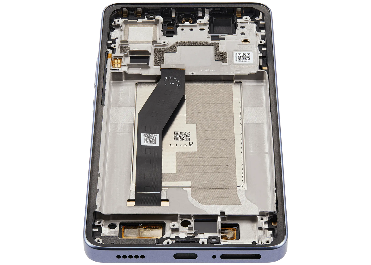 OLED Assembly With Frame For Xiaomi 14T (Refurbished) (Titan Blue) – mobile phone part alternate view – OLED Display Replacement for phone repair