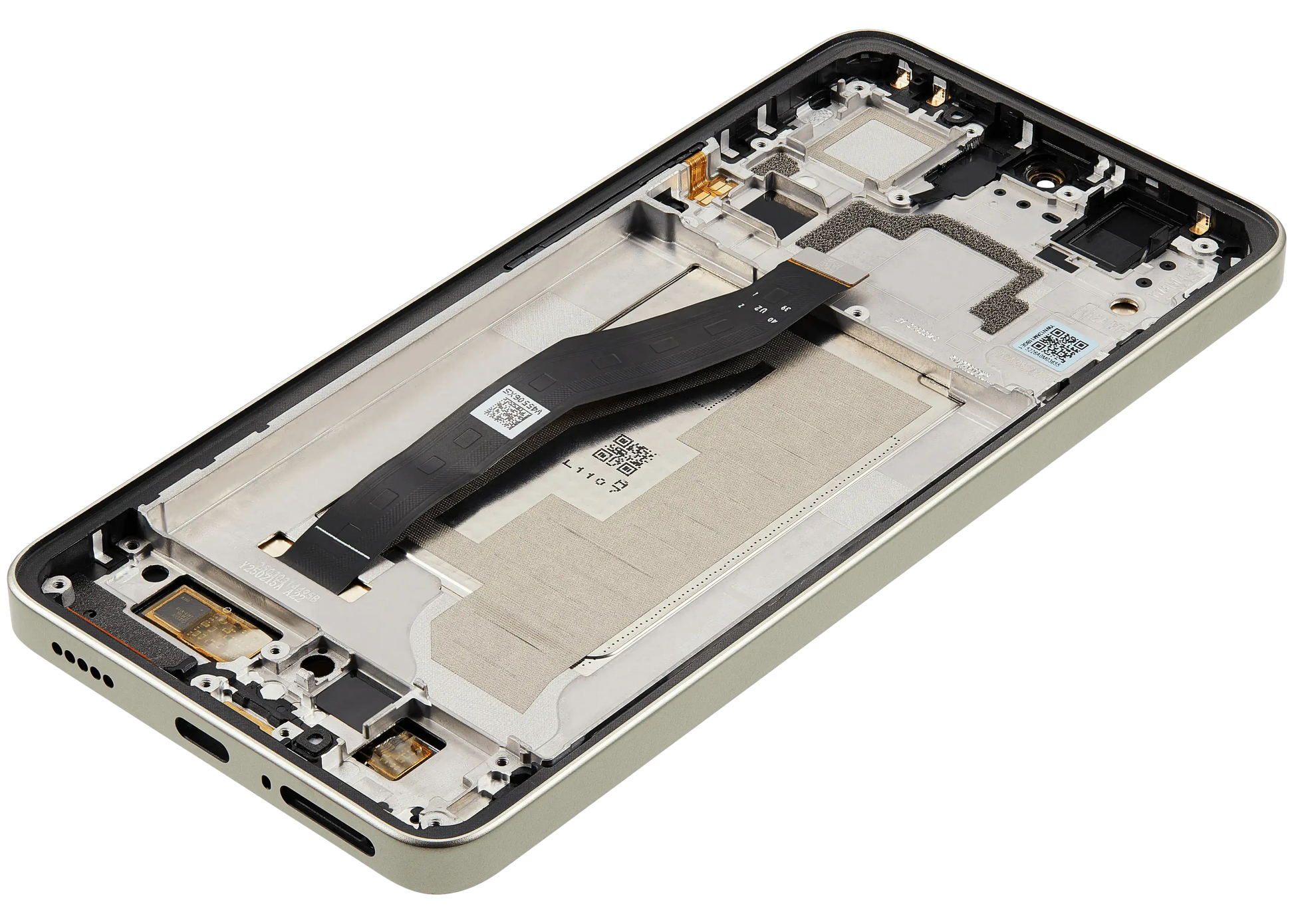 OLED Assembly With Frame For Xiaomi 14T (Refurbished) (Lemon Green) – repair component detail view – OLED Display Replacement for phone repair