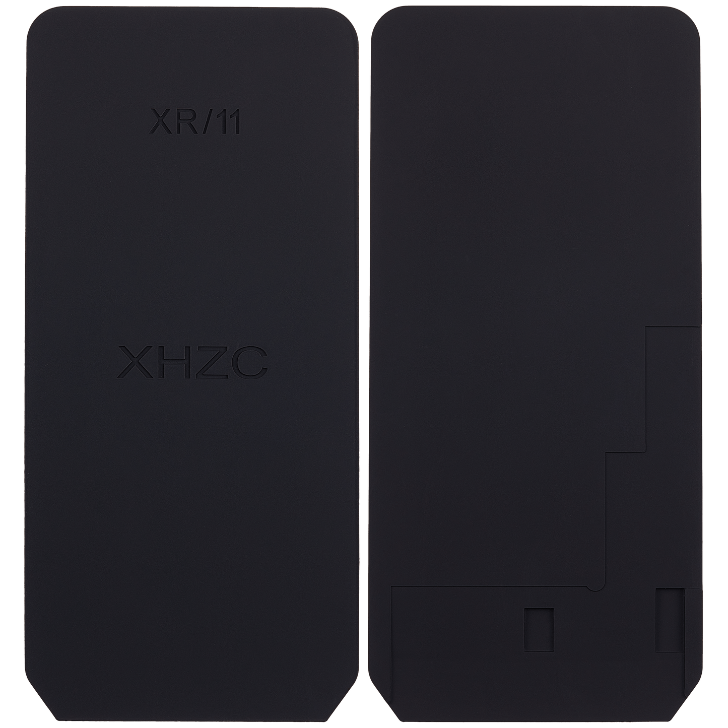 Black Silicone Mat For iPhone XR / 11