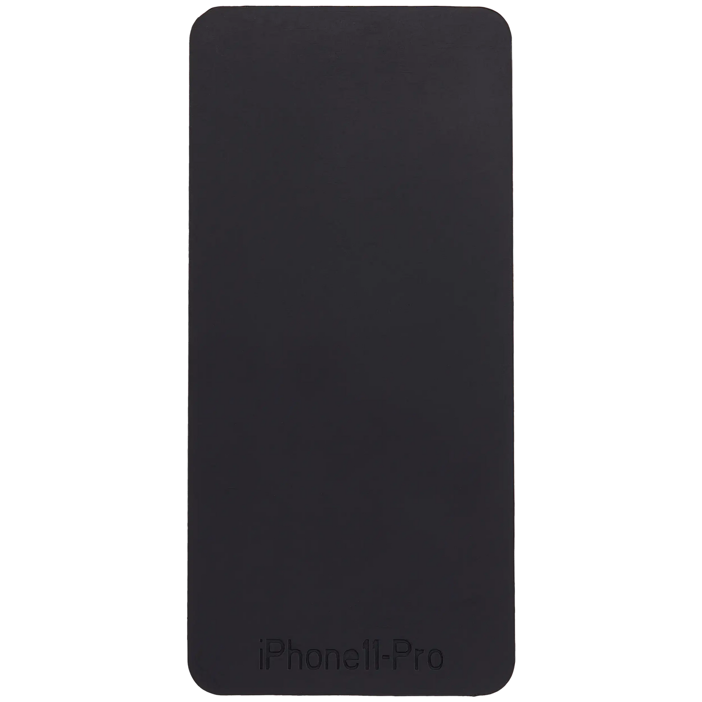 Black Silicone Mat For iPhone 11 Pro