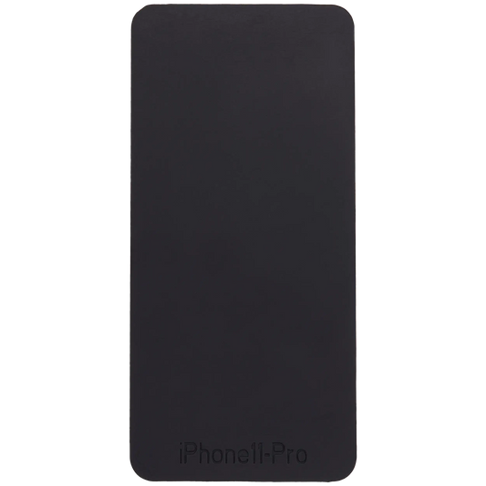 Black Silicone Mat For iPhone 11 Pro