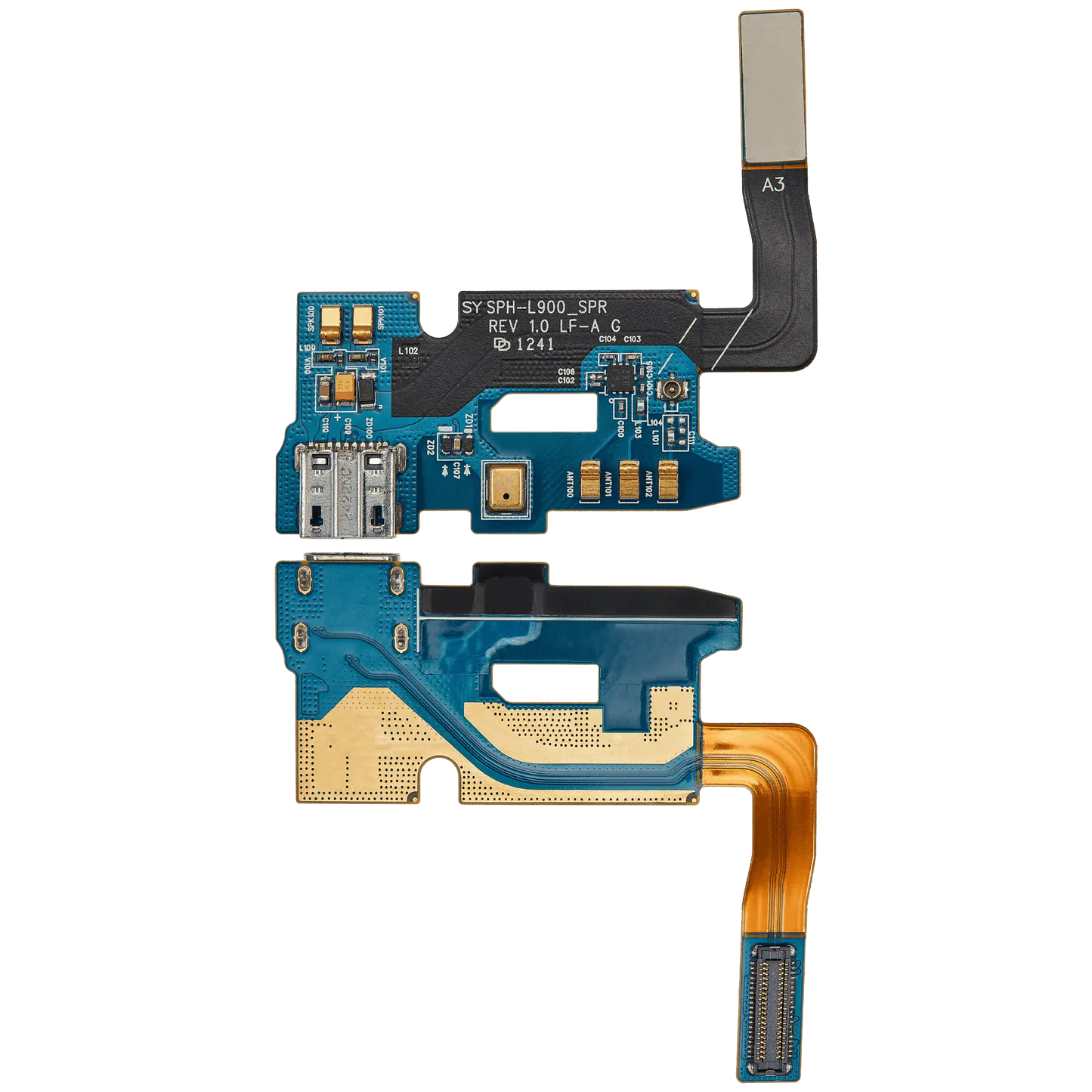 Charging Port Flex Cable For Samsung Galaxy Note 2 (l900) (Sprint)