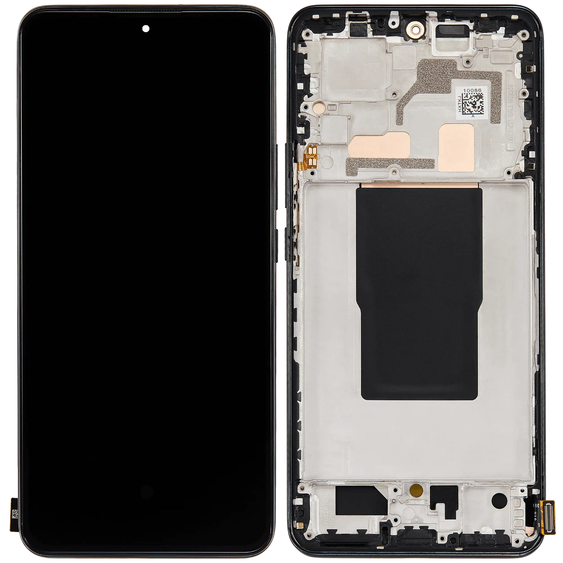 OLED Assembly With Frame For Xiaomi 12T / 12T Pro / Redmi K50 Ultra (Refurbished) (Black) – repair part compatibility view – OLED Display Replacement for phone repair