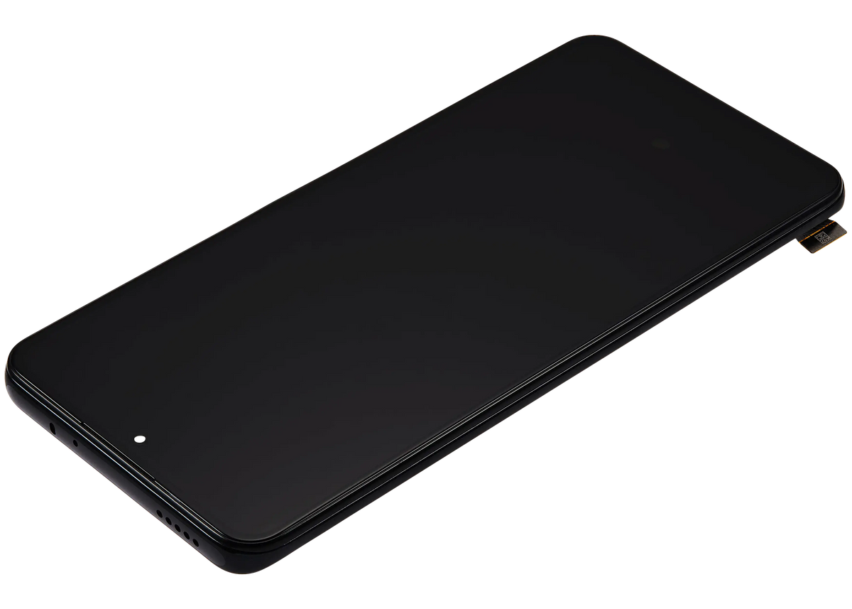OLED Assembly With Frame For Xiaomi 12T / 12T Pro / Redmi K50 Ultra (Refurbished) (Black) – replacement part secondary product view – OLED Display Replacement for phone repair