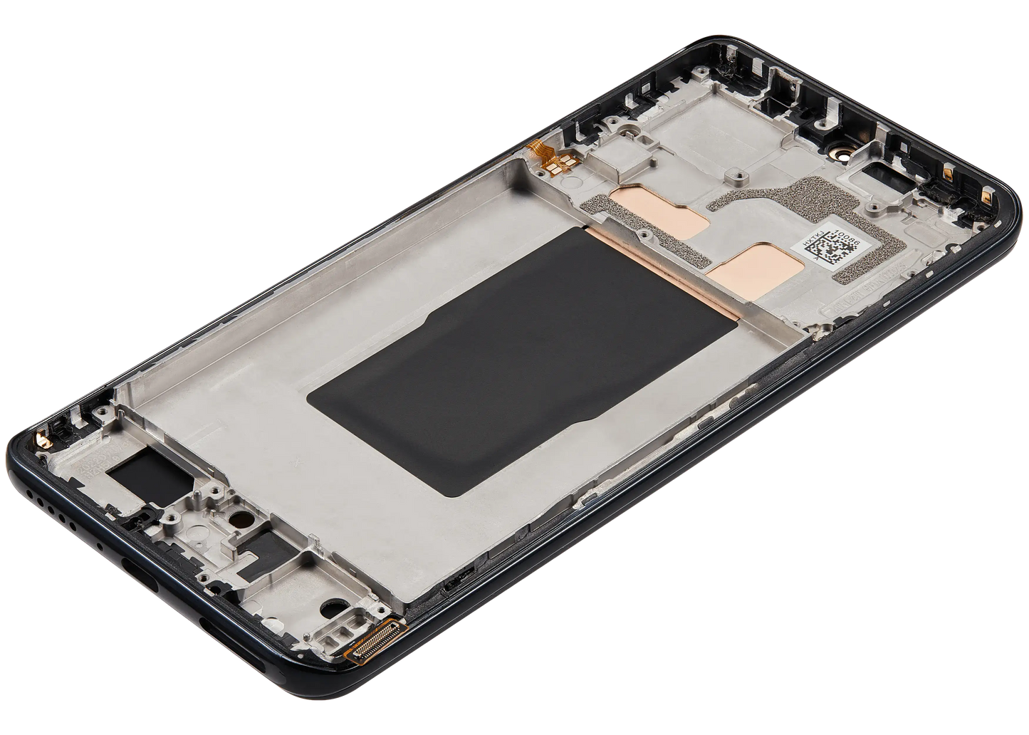 OLED Assembly With Frame For Xiaomi 12T / 12T Pro / Redmi K50 Ultra (Refurbished) (Black) – repair component detail view – OLED Display Replacement for phone repair