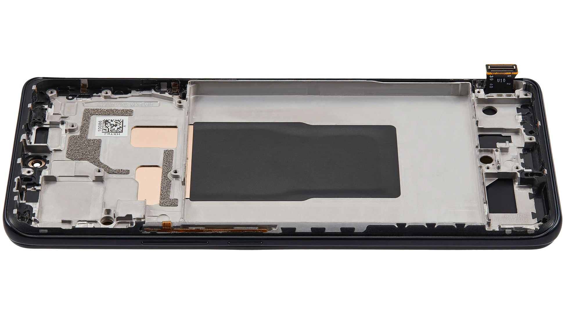OLED Assembly With Frame For Xiaomi 12T / 12T Pro / Redmi K50 Ultra (Refurbished) (Black) – replacement component detailed view – OLED Display Replacement for phone repair